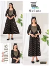 Meloni By Blue Hills Rayon 14 Kg Foil Print Anarkali Kurti